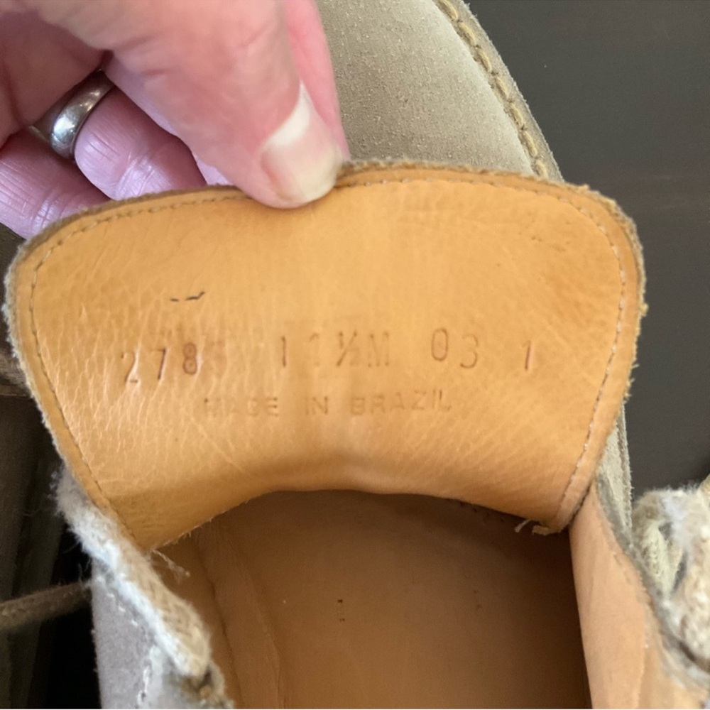 Cole-Haan Tan Suede Low Chukka Shoe Size 11 1/2 - Picture 9 of 12